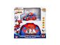 Een Spidey en zijn geweldige vrienden RC Spidey Web Crawler speelgoedset met een auto en afstandsbediening.