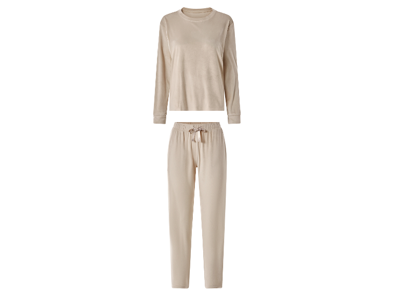 ESMARA® dames nicky-pyjama, lange mouwen en lange broek.