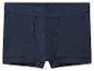 Donkerblauwe herenboxershort met elastische tailleband