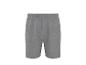 Grijze heren sportshorts met elastische tailleband
