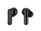 Zwarte draadloze in-ear oordopjes.