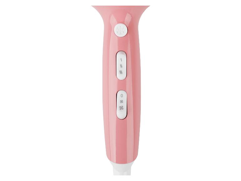 Bedieningsknoppen van de HELLO KITTY haardroger.