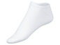 Een paar witte sokken, ideaal voor sport of dagelijks gebruik.