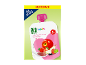 Biologische fruithap voor baby's: appel, peer, aardbei, zwarte bes, 6x100g
