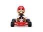 CARRERA Mario Kart™ speelgoedkart met Mario-figuur op een witte achtergrond.