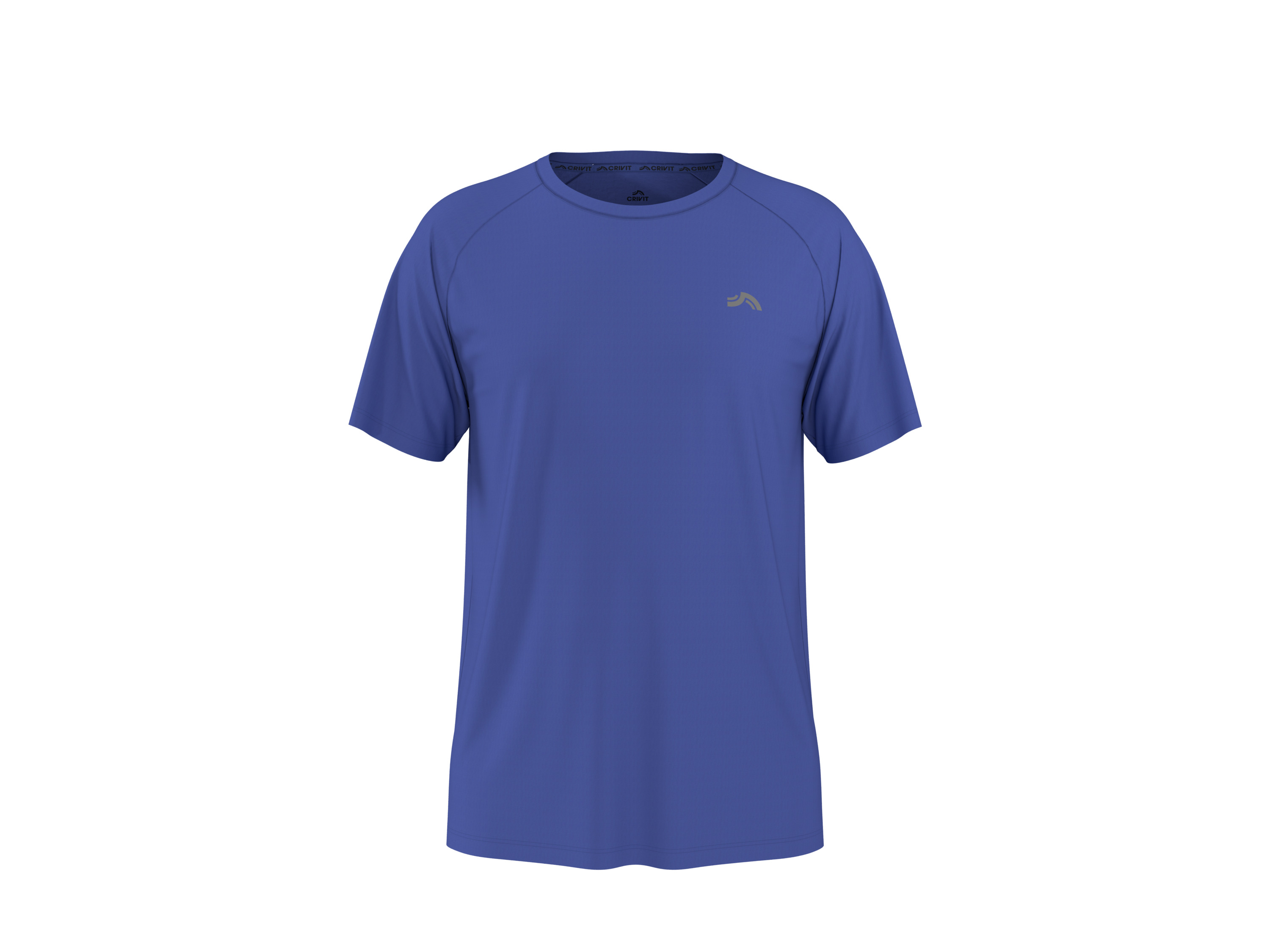 CRIVIT Heren sportshirt (Blauw, XL)