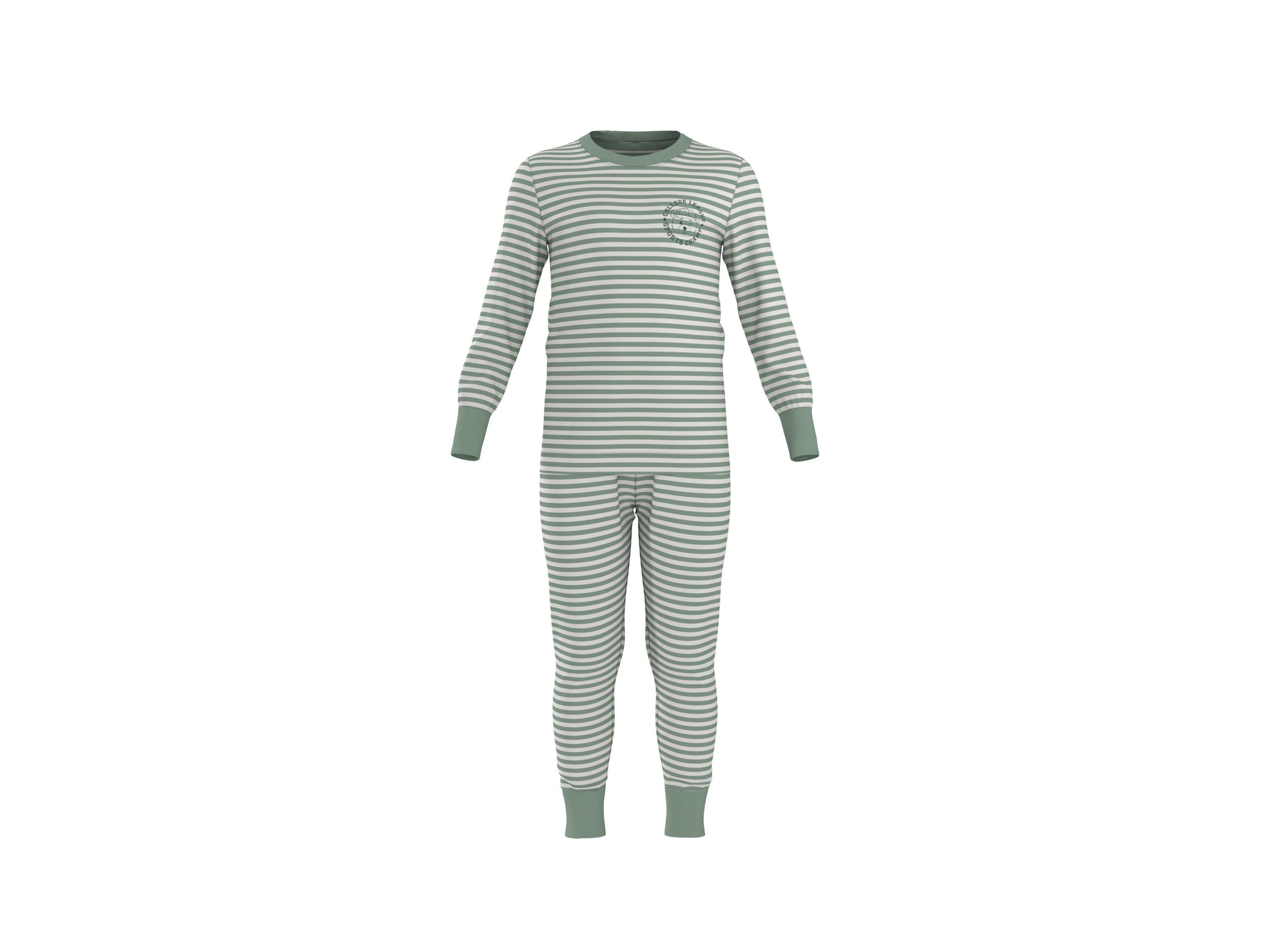 LUPILU Kinder pyjama (groen, 98/104)