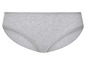 Grijze katoenen onderbroek voor dames.