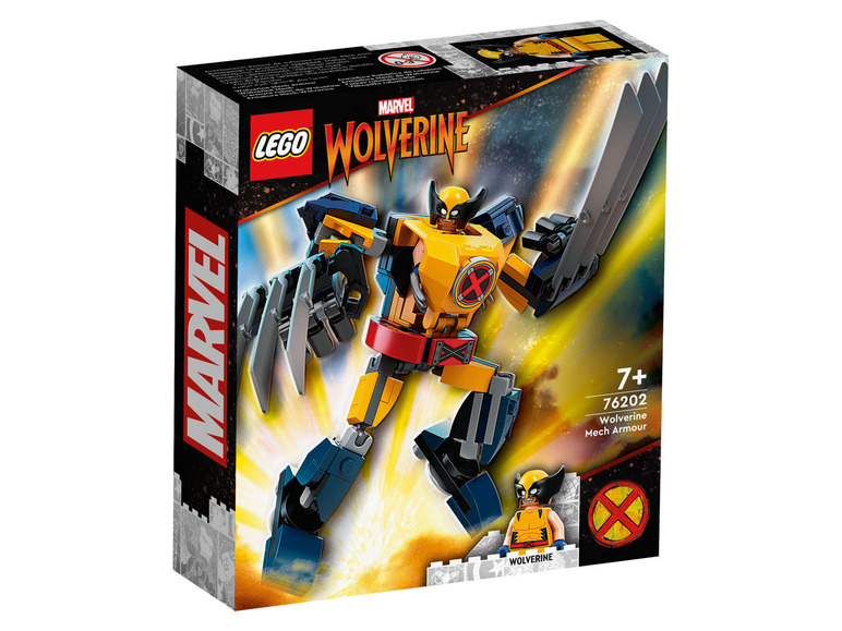Ga naar volledige schermweergave: LEGO® Marvel Super Heroes Wolverine mechapantser - 76202 - afbeelding 1