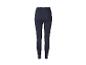 Donkerblauwe high-waist dames sportlegging