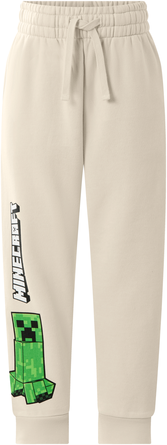 Kinder joggingbroek Minecraft (Beige, 122/128)