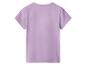 Effen paars kinder T-shirt, achterkant