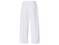Witte broek met elastische tailleband