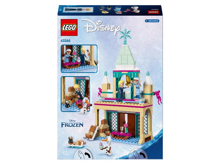 LEGO Disney Frozen 43265 set met kasteel, Elsa- en Anna-figuren