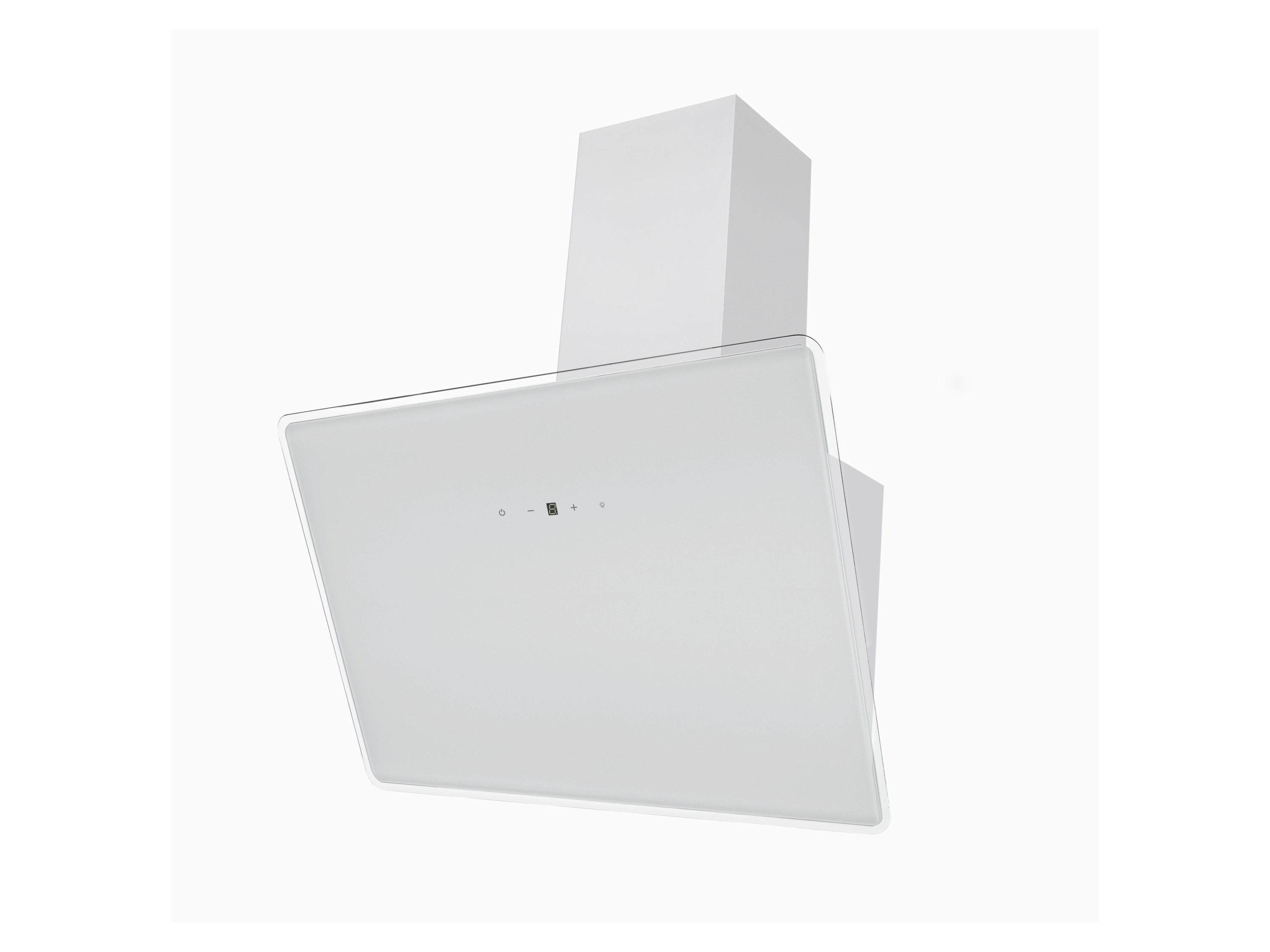RESPEKTA Schuine afzuigkap - met touchbediening - 60 of 90 cm (Breedte: 60cm, wit)
