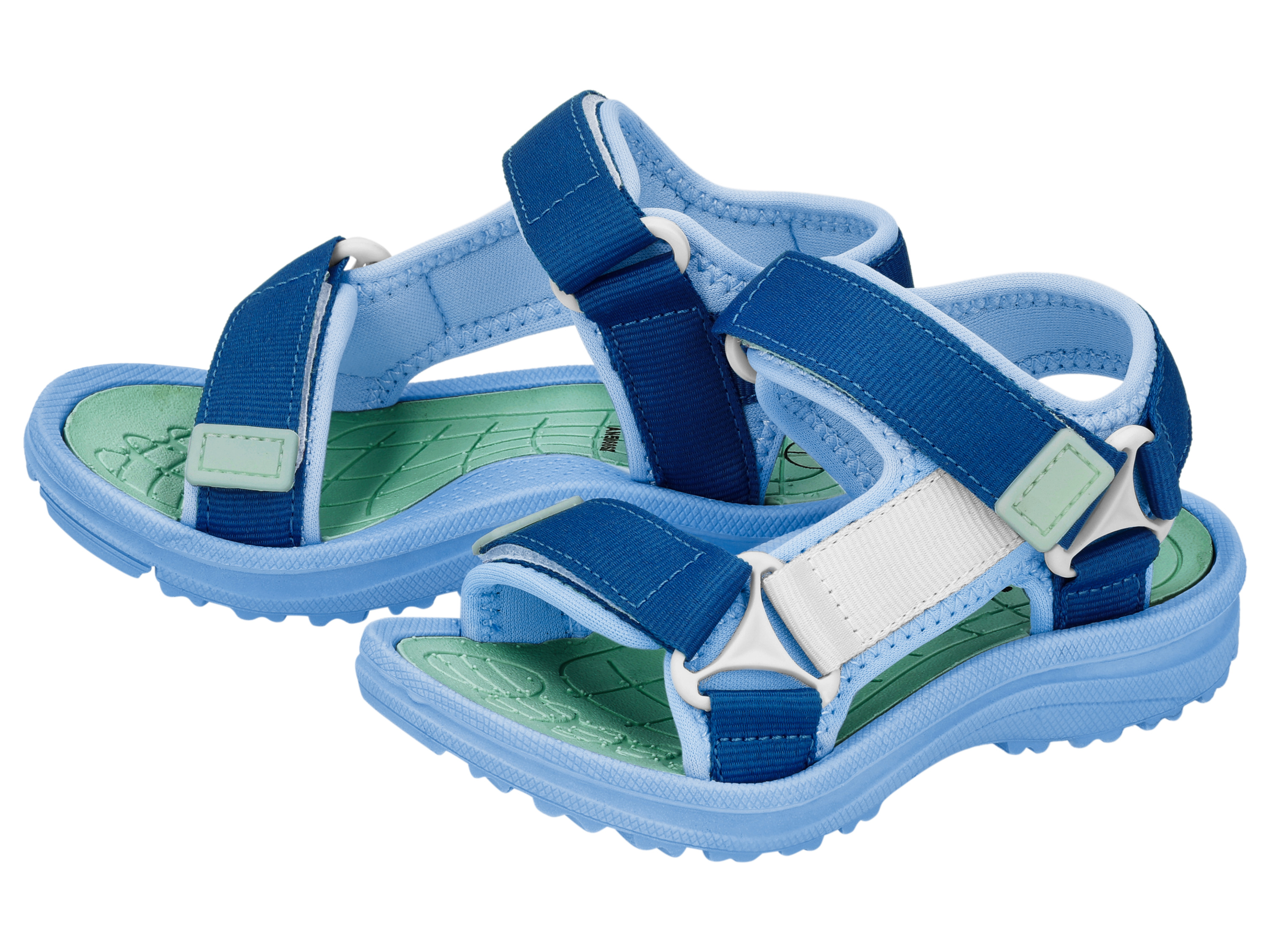 LUPILU Kinder sandalen (Blauw, 25)