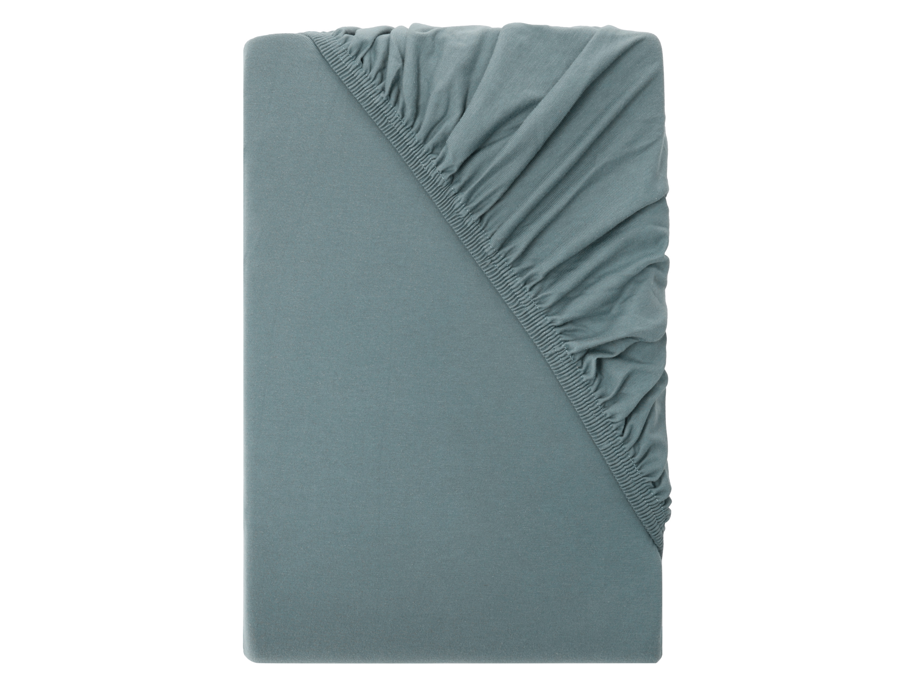 LIVARNO Boxspring jersey hoeslaken 140-160 x 200 cm (Donkergroen)