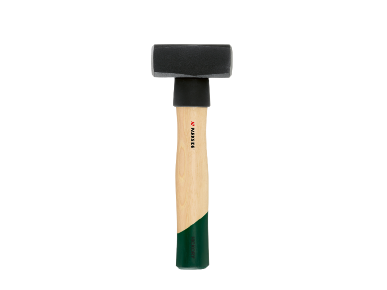 Parkside hamer met hickory steel.