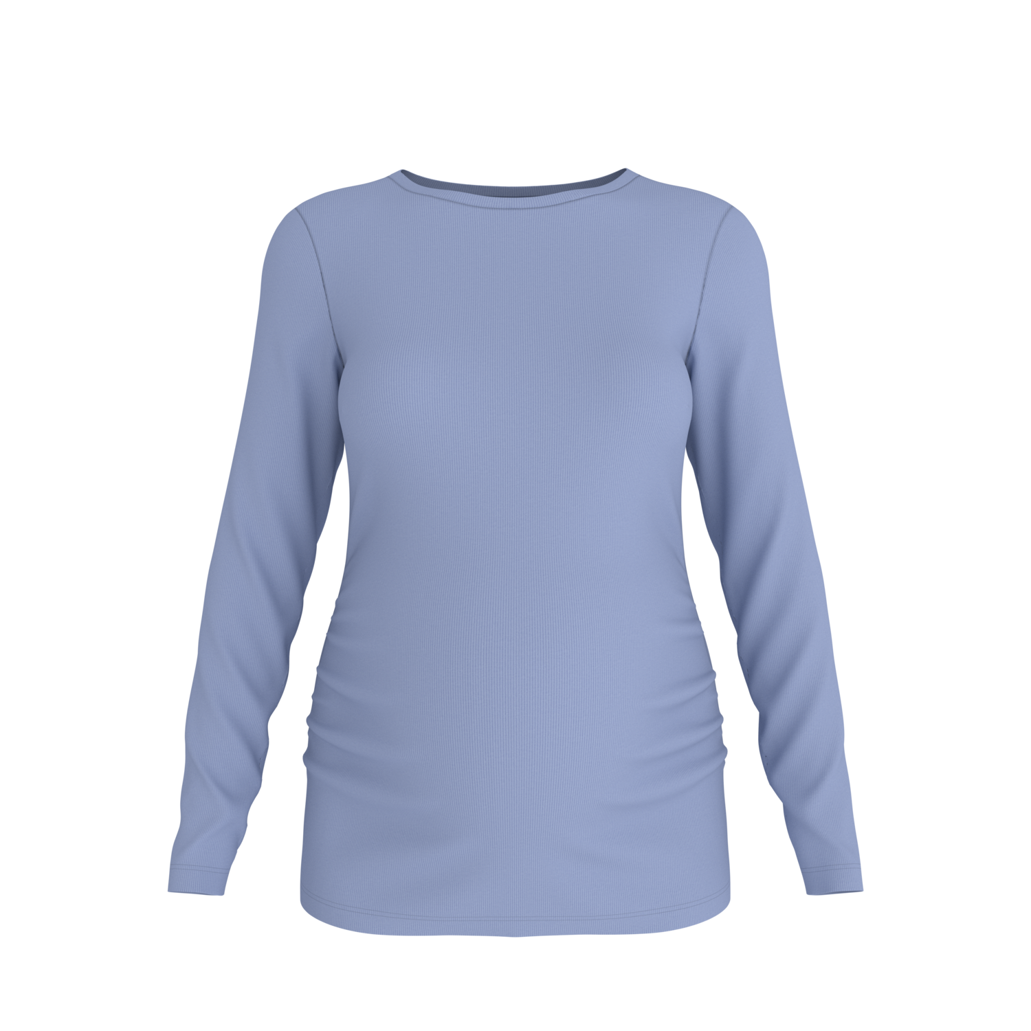 ESMARA Dames zwangerschapsshirt met lange mouwen (Blauw, M (40/42))