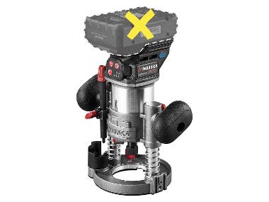 PARKSIDE PERFORMANCE® Accu-freesmachine 20 V zonder accu en lader