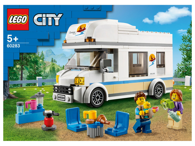 Ga naar volledige schermweergave: LEGO® City Vakantiecamper - 60283 - afbeelding 1