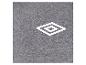 Grijs T-shirt met wit logo van Umbro.