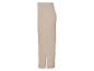 Lange beige rok met split.