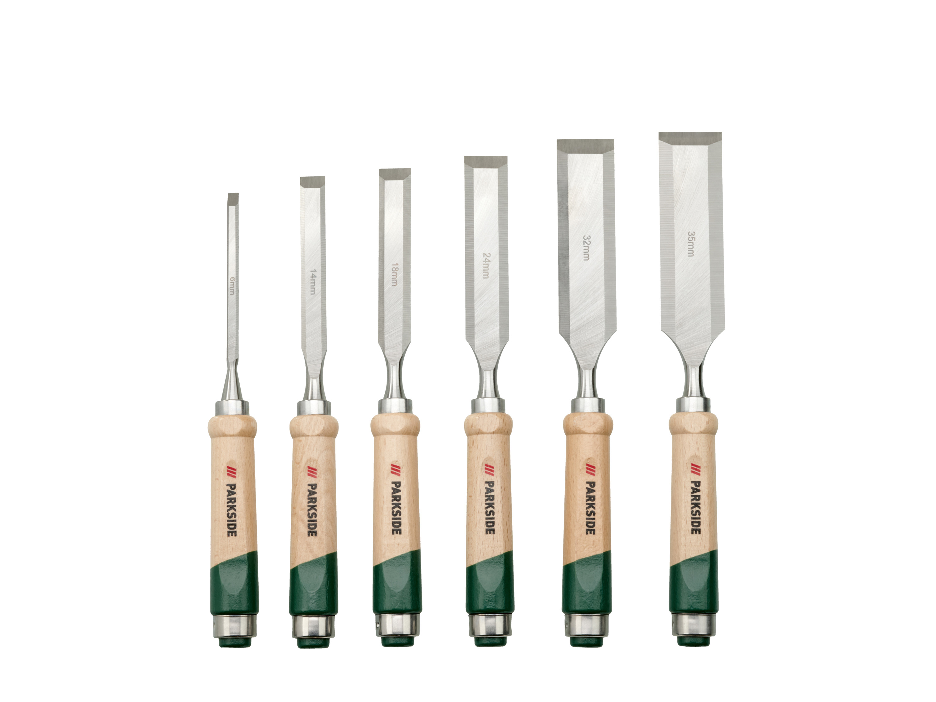 PARKSIDE Steekbeitels of houtsnijset (Beitelset, 6-delig)