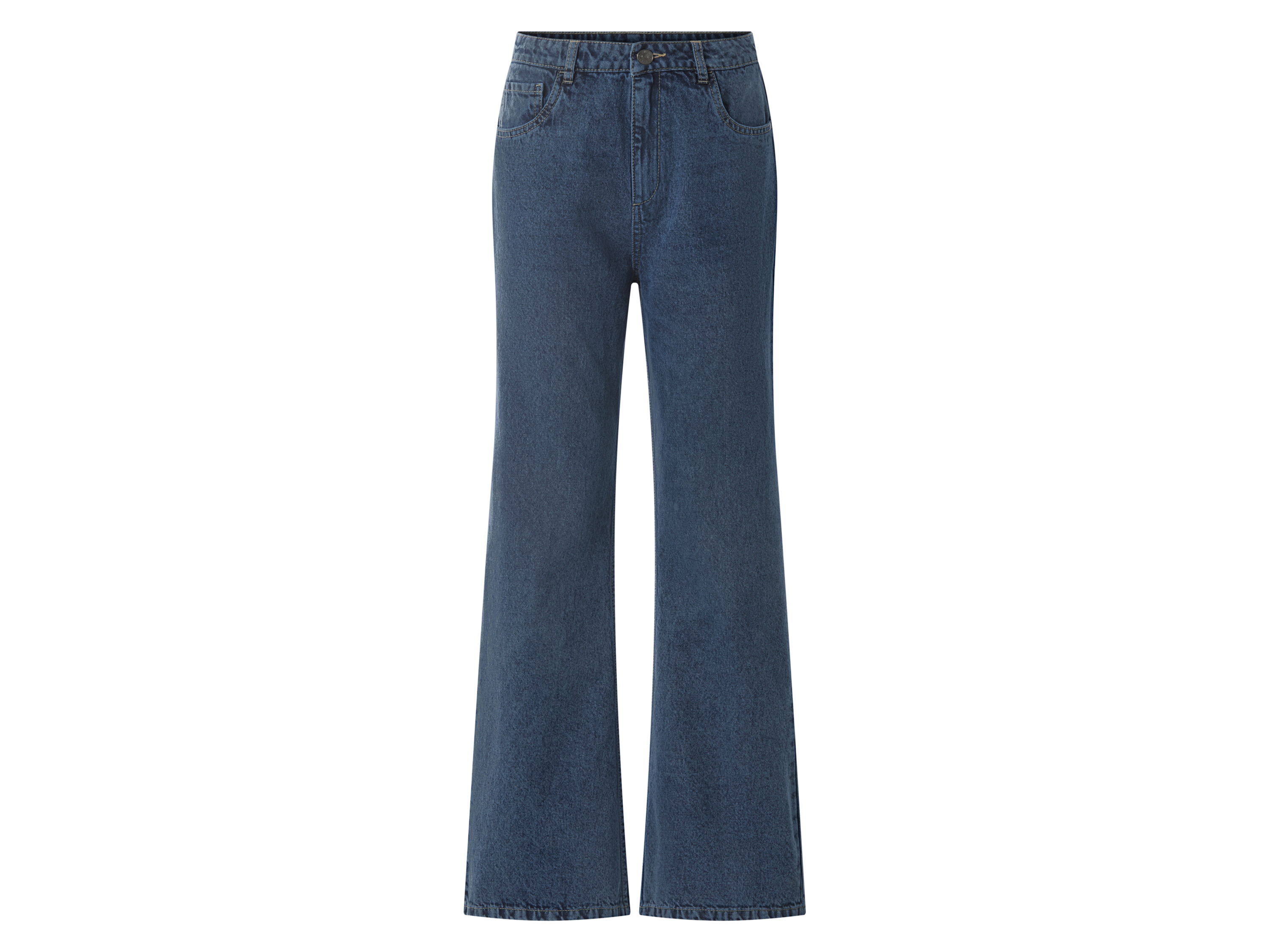 ESMARA KIDS Kinder thermojeans, flared fit (Blauw, 158)