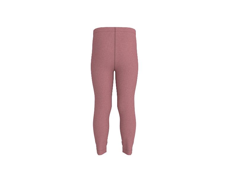 Roze gebreide kinderlegging