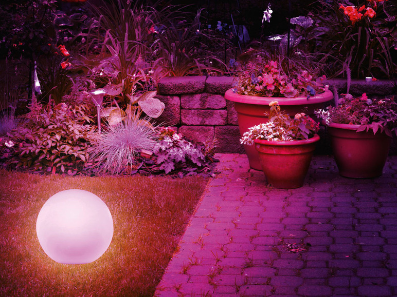 Ga naar volledige schermweergave: LIVARNO home LED-buitenlamp Ø40 cm RGB - Zigbee Smart Home - afbeelding 9