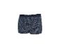 Boxershorts voor heren met patroon en donkerblauwe tailleband