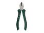 Parkside diagonale kniptang met groene handvatten