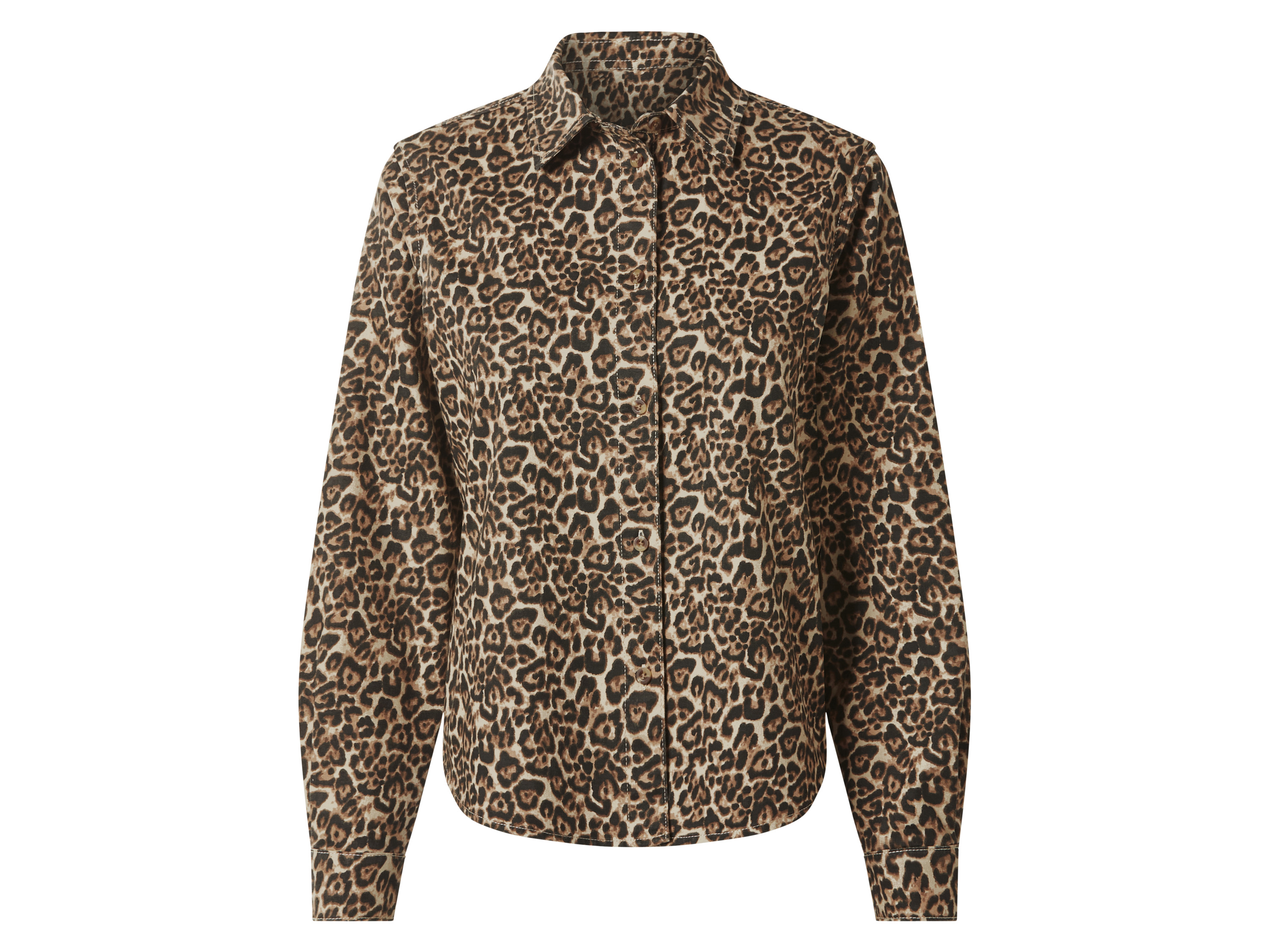 esmara Dames spijkerblouse (Print, 44)