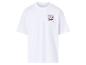 Wit T-shirt met nummer 23 en de tekst 'OUT OF THIS WORLD M.J Magic Air'.