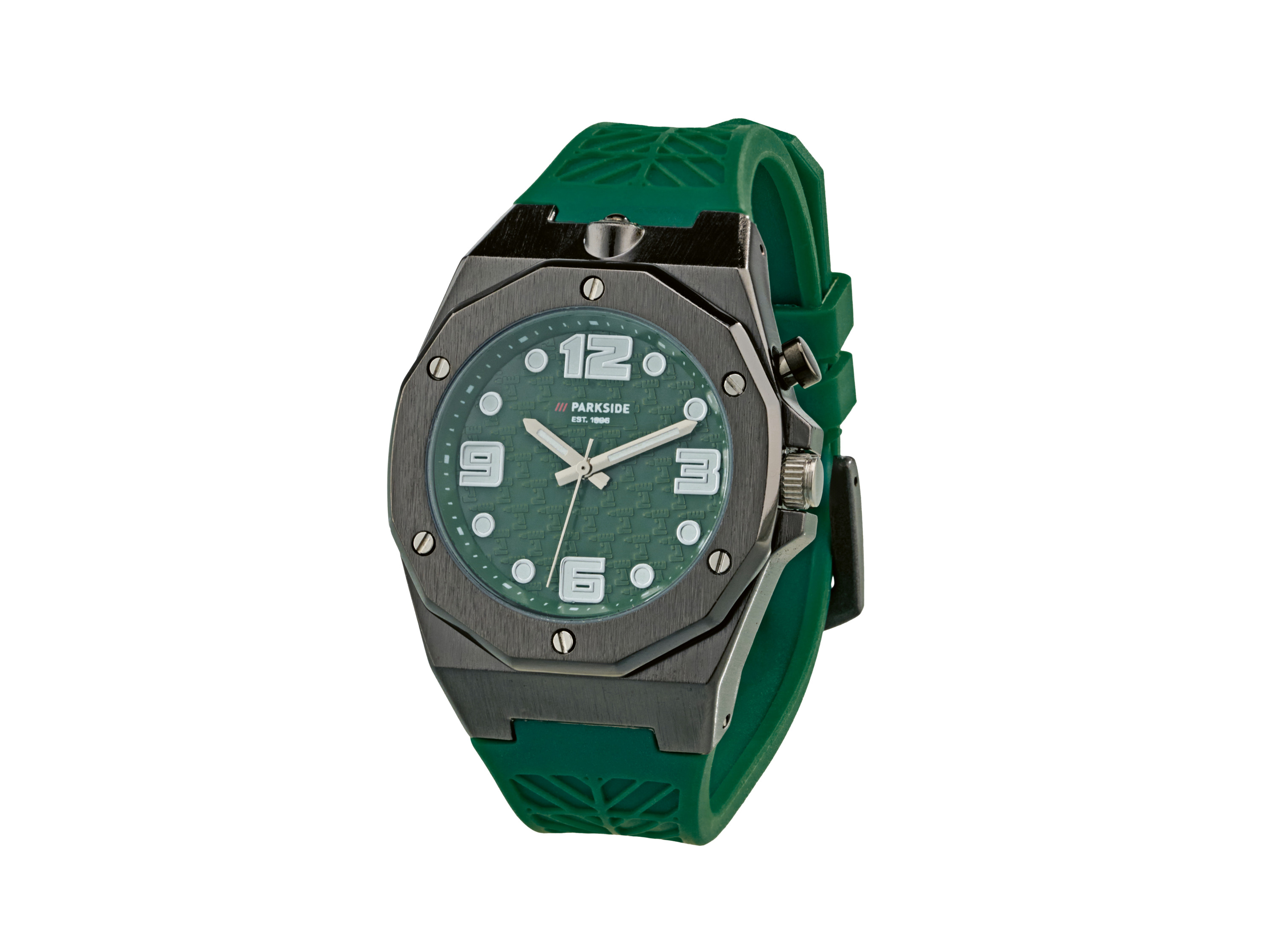 PARKSIDE Horloge met licht, Fan Edition, 40 mm (Groen)