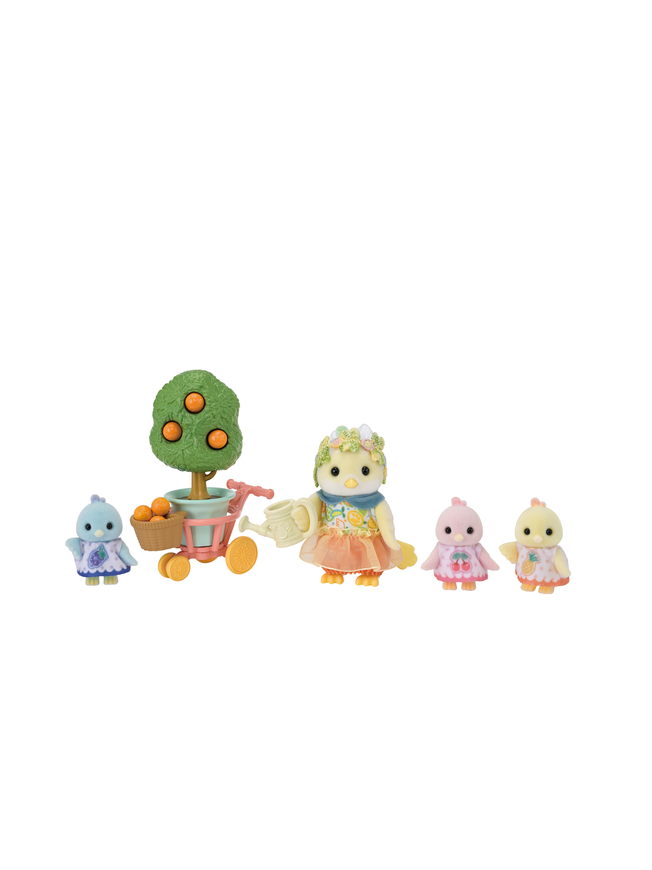 SYLVANIAN FAMILIES Verzamelpoppetje Familie (Citroenvogel)