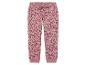 Roze sweatpants met een hartjesprint.