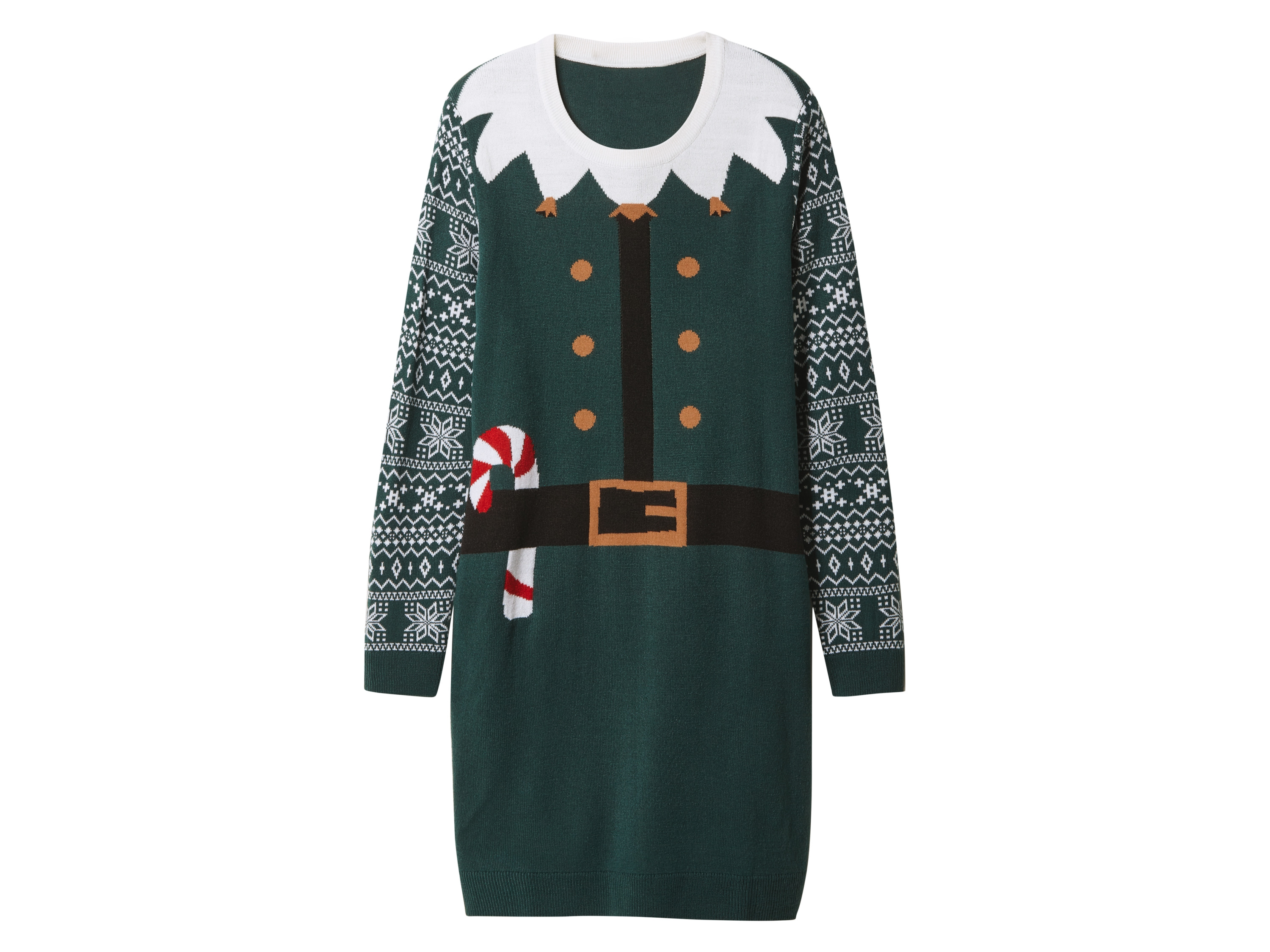 esmara Dames kerstjurk (Groen, L (44/46)) afbeelding