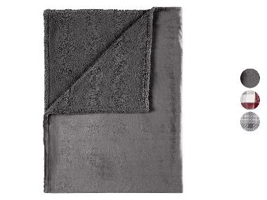 LIVARNO® Fleece plaid 150 x 200 cm