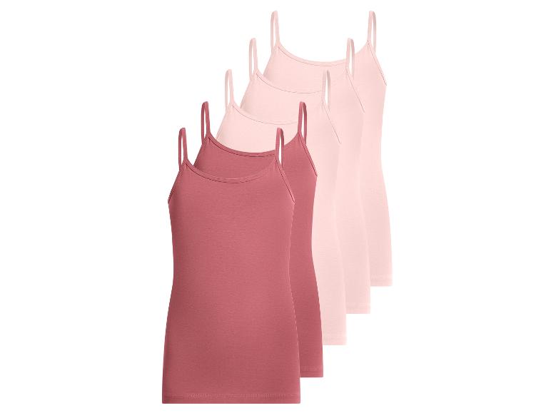Dames spaghetti-bandjes tops in roze en roodachtige tinten