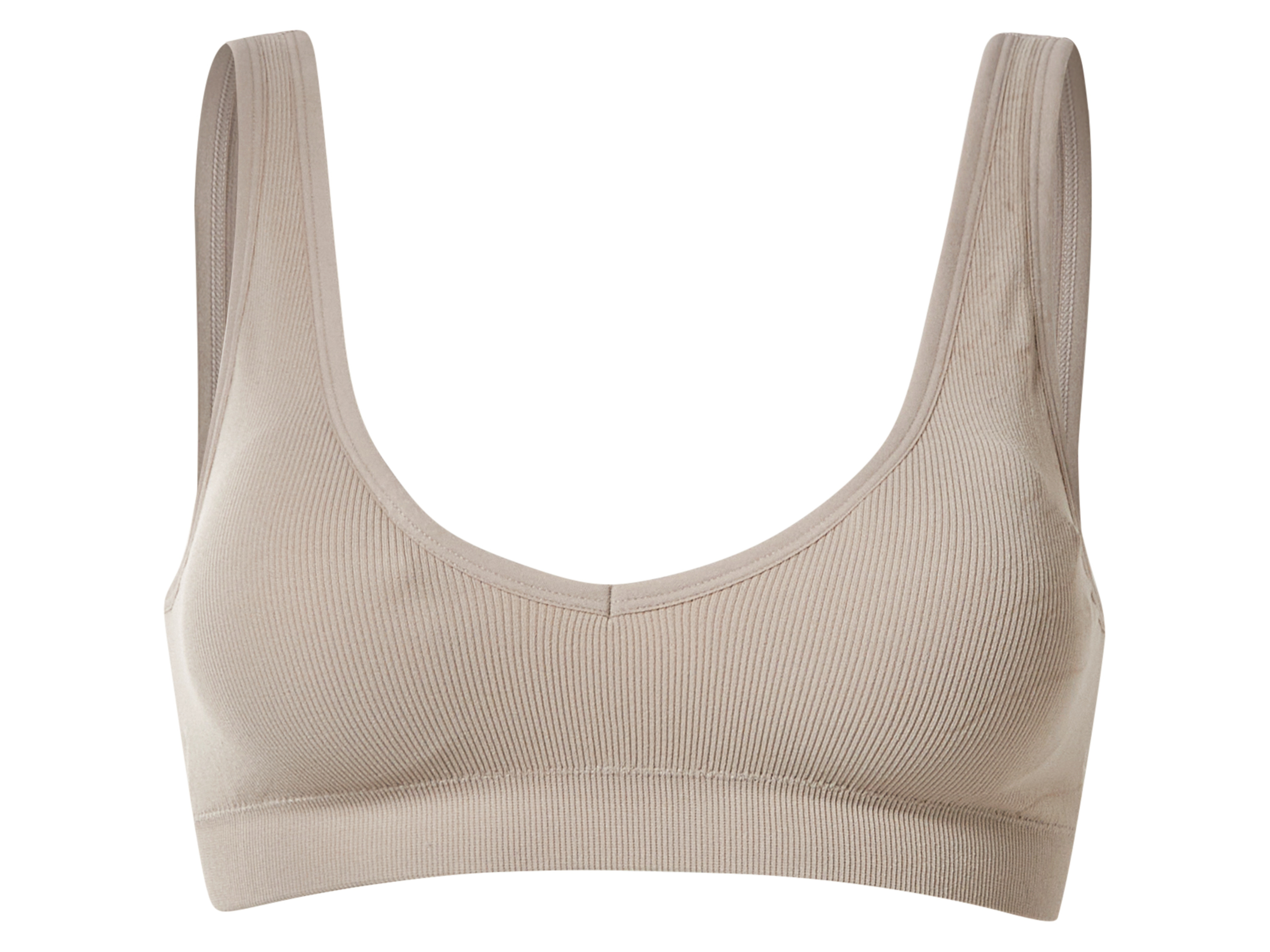 esmara Geribde dames bustier (Beige, L (44/46))