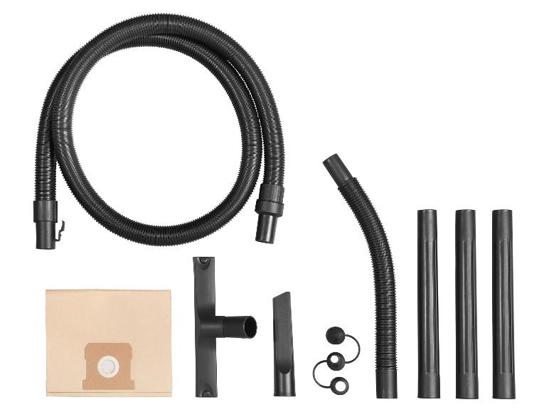 Stofzuigerslang, accessoires en stofzak.