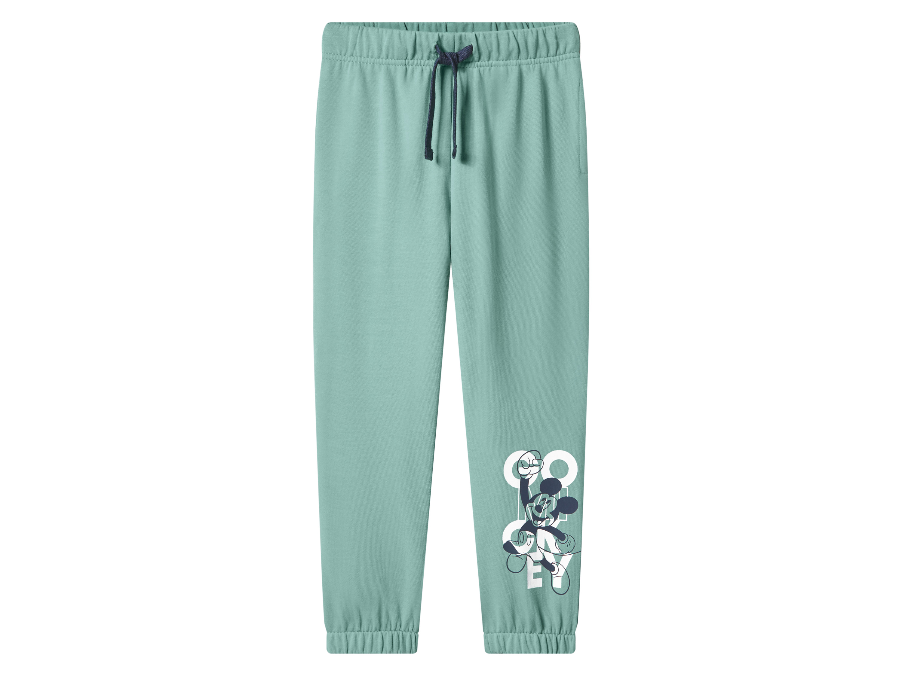 LUPILU Kinder joggingbroek (Mickey/turquoise, 134/140)