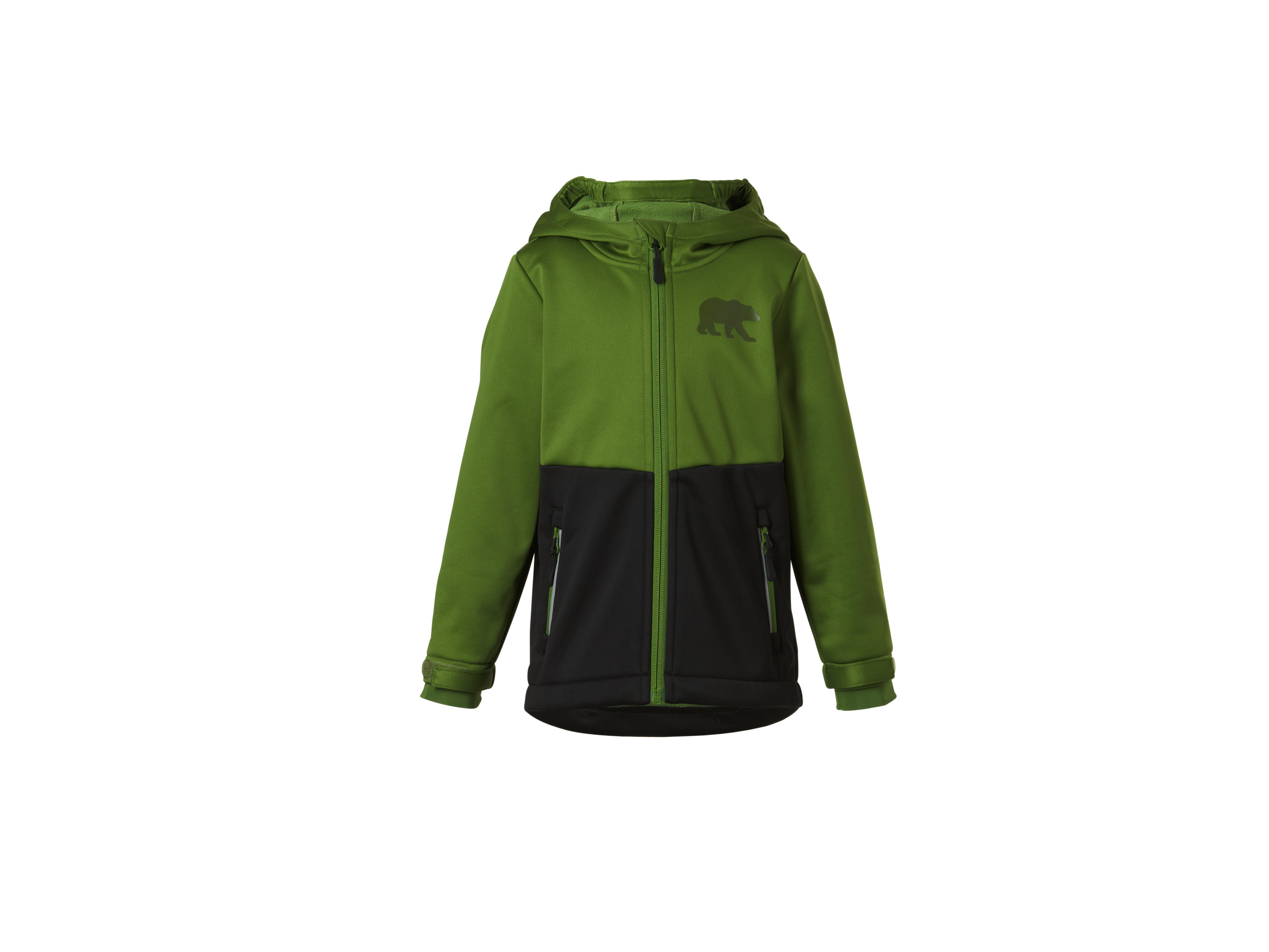 LUPILU Kinder softshell jas (Groen, 98/104)