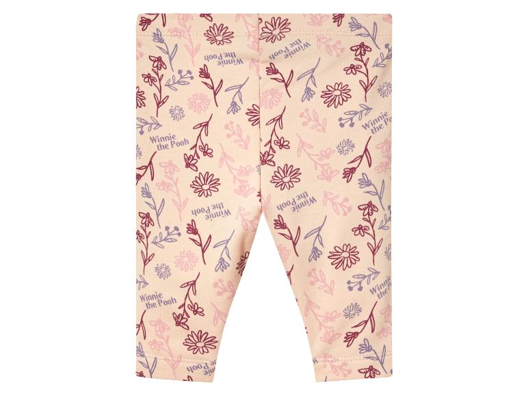Winnie the Pooh leggings met bloemenprint.