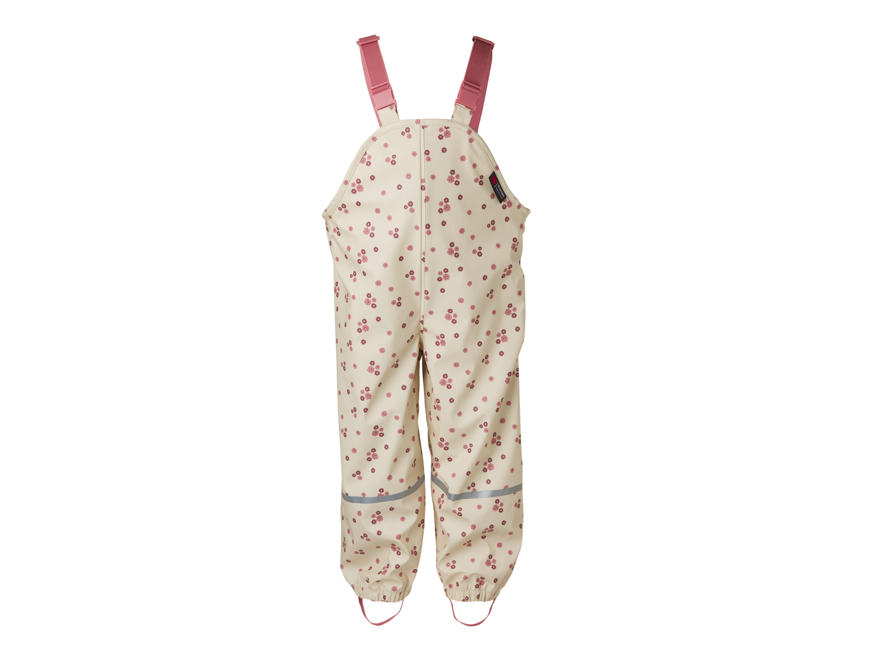 LUPILU Kinder regenbroek met bretels (Crème, 86/92)