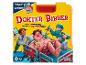 Hasbro Dokter Bibber bordspel met een patiënt die door twee artsen wordt geopereerd.