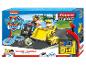 Carrera First PAW Patrol: Chase en Rubble circuit met voertuigen en controller.