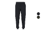 Zwarte heren joggingbroek met trekkoord en boorden, verkrijgbaar in twee kleuren.